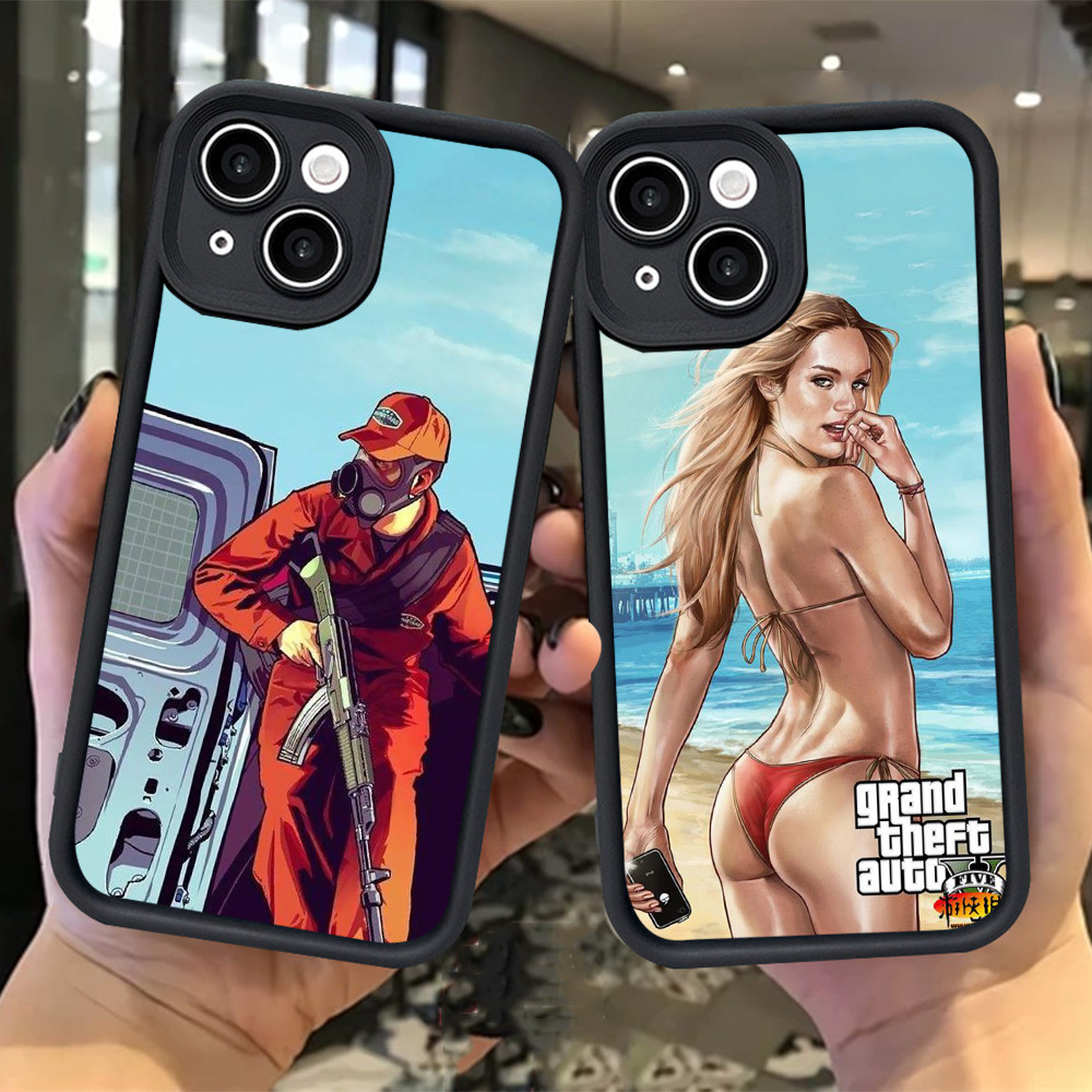 H-32 GTA 5 เกมปลอกสําหรับ OPPO A91 F7 A93 A76 A94 A74 A7 A95 A92 A72