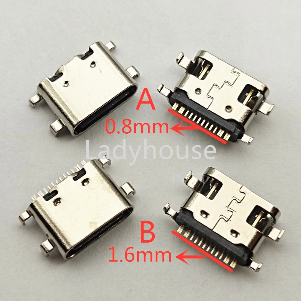 5-50pcs Micro USB C-type พอร์ตชาร์จซ็อกเก็ตตัวเชื่อมต่อสําหรับ Teclast M40 TLA007 P20 10.1 นิ้ว P20HD X10HD ซ็อกเก็ต Contact Plug Charger Pin พอร์ตเชื่อมต่อ