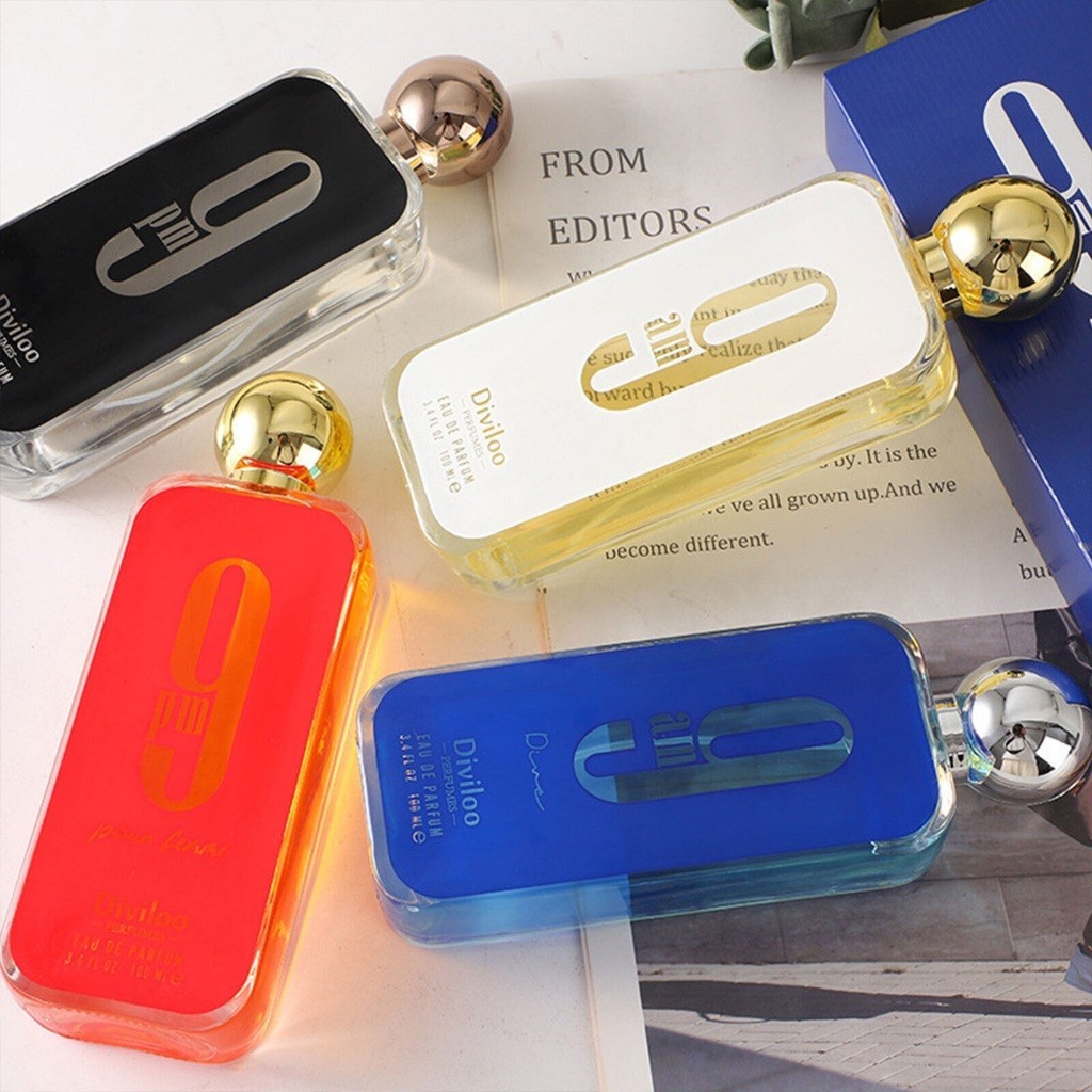 [พร้อมส่ง] Diviloo Afnan 9AM & 9PM น้ําหอม สเปรย์น้ําหอม สดชื่น ติดทนนาน ธรรมชาติ 100 มล. สําหรับคู - รูปที่ 2