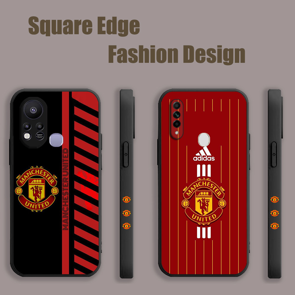 ปลอกสําหรับ Huawei P60 Pro Honor 50 90 Lite 70 X6 X8 X9A X8A X9B Manchester United fc OAQ07 เคสโทรศั