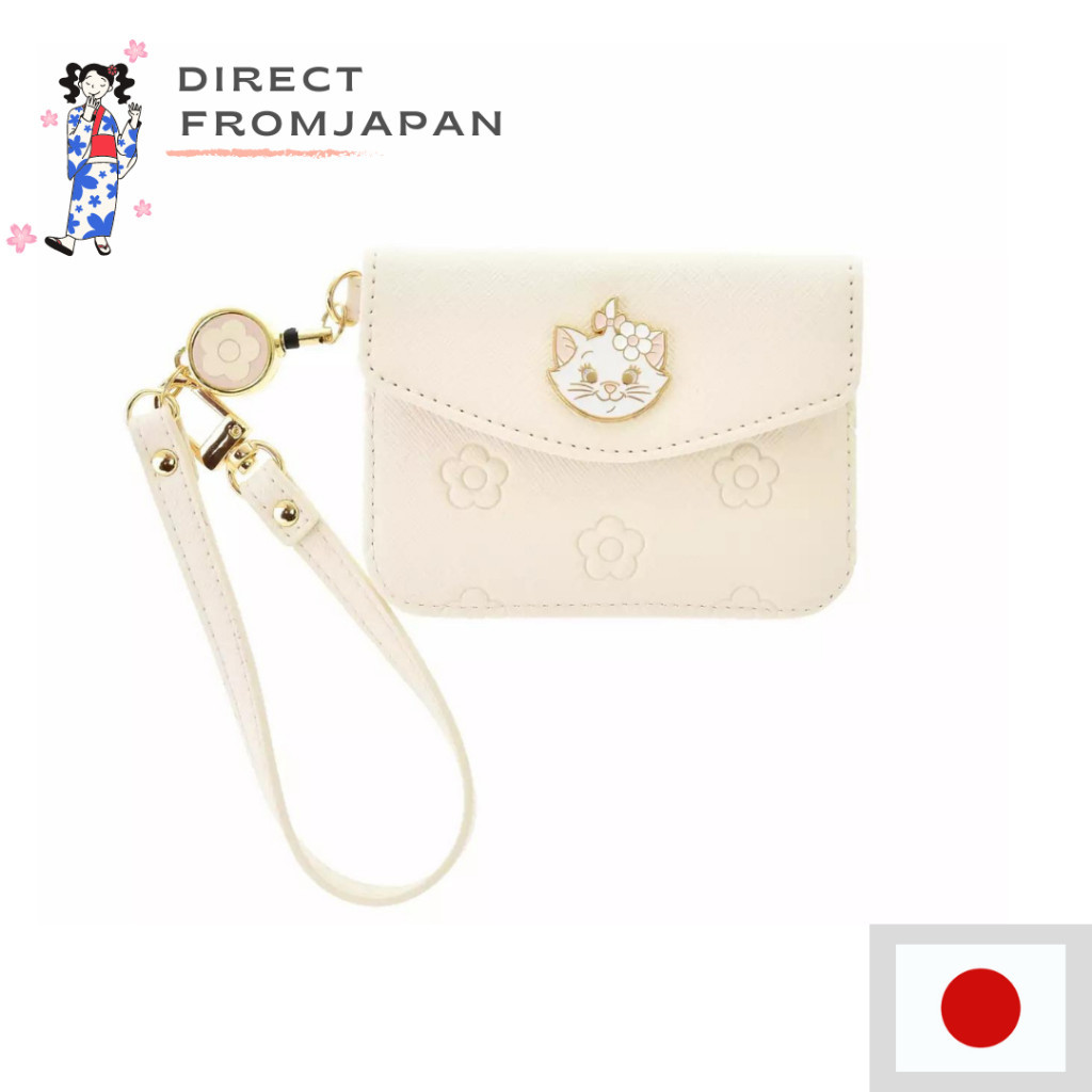 MARY QUANT Disney Marie Commuter Pass Case Card Holder [Direct from Japan]