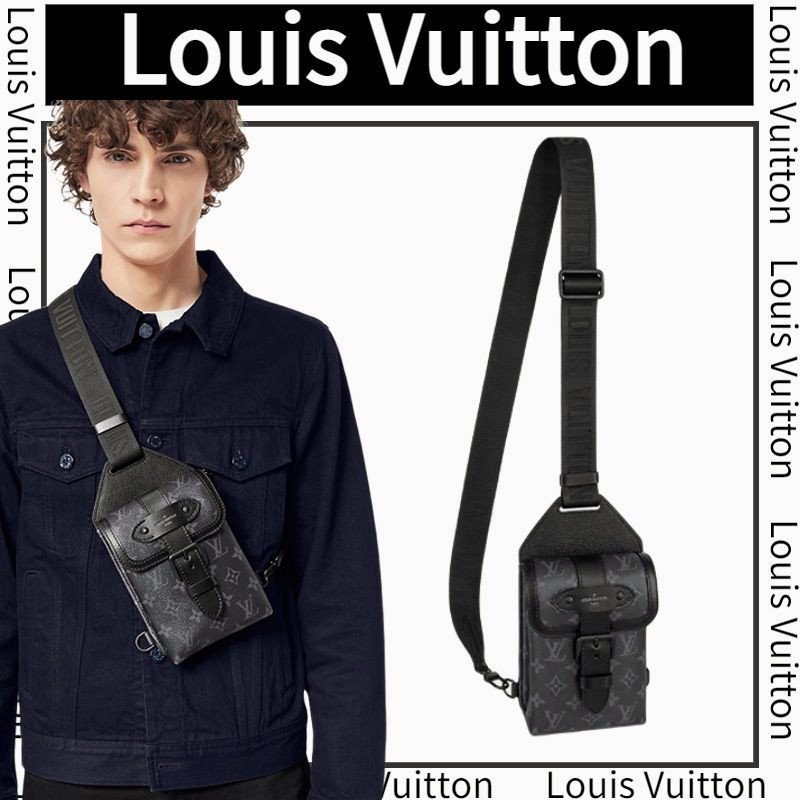 ♞,♘หลุยส์วิตตอง  Louis Vuitton  SAUMUR กระเป๋าสะพายข้าง/กระเป๋าผู้ชาย/ใหม่ล่าสุด/สไตล์มินิ/น่ารักสุ