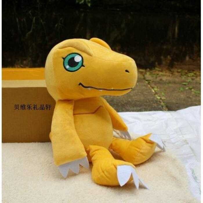 จัดส่งฟรีดิจิตอลตุ๊กตาเด็ก Agumon ตุ๊กตาตุ๊กตาของเล่น