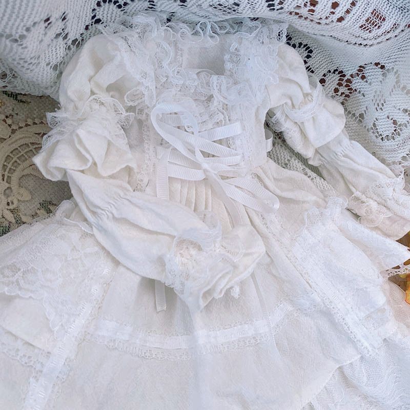 ♞,♘1/4 สี่จุด 1/6 สามจุด 1/3 ชุดแม่บ้านย้อนยุคชุดโลลิต้าญี่ปุ่นชุดเด็ก BJD SD