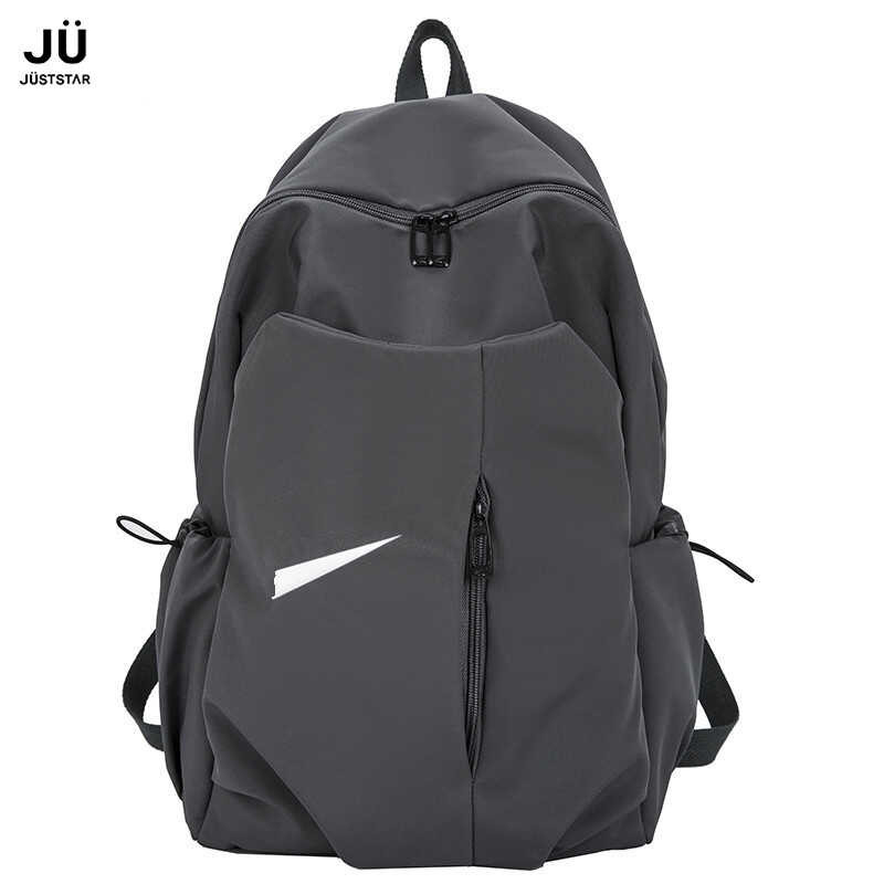 Just Star Schoolbag Male College Students Junior High School High School High School Large Capacity