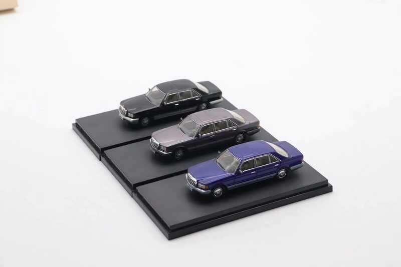 Δ 1:64สำหรับ Mercedes Master S-Class 6Th 560El W126โลหะผสมโมเดลรถยนต์กั