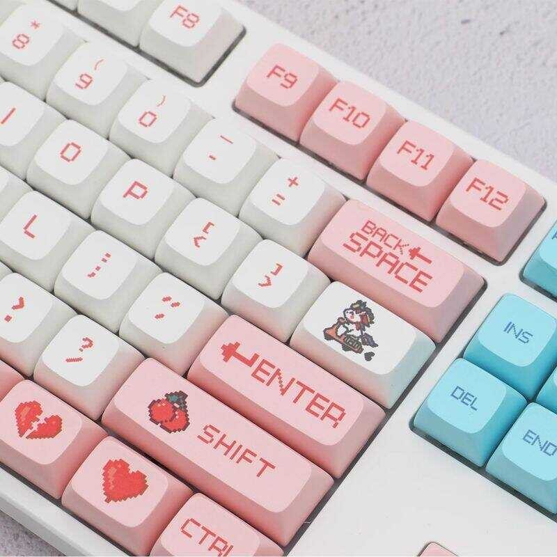 Only】Pixel Wars 【Keycap Keycap 134 Keys XDA Profile PBT Sublimation With 2U 1.75U Shift For Cherr