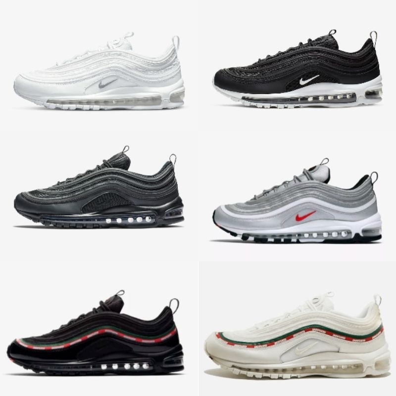 Nike Air Max 97 รองเท้าวิ่งผู้ชายรองเท้าผ้าใบ