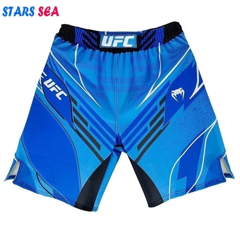 กางเกงมวยสบาย Olivera สไตล์เดียวกัน Venom UFC Joint Fighting Night MMA กางเกงขาสั้นกางเกงชกมวยมวยไทย