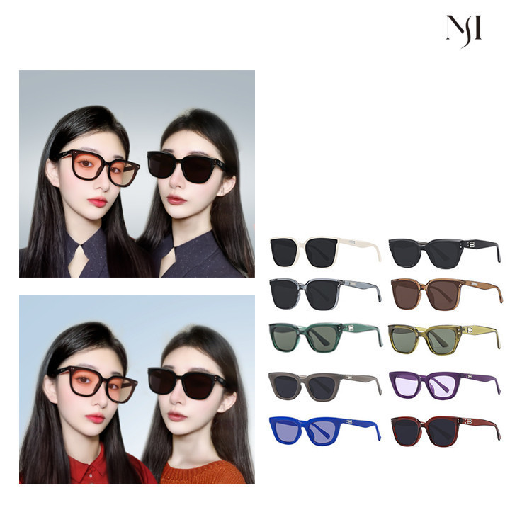 【SMY】ใหม่ Gentle MONSTER แว่นตากันแดด ป้องกันรังสียูวี สไตล์เกาหลี แฟชั่นสําหรับผู้หญิง แว่นตากันแด