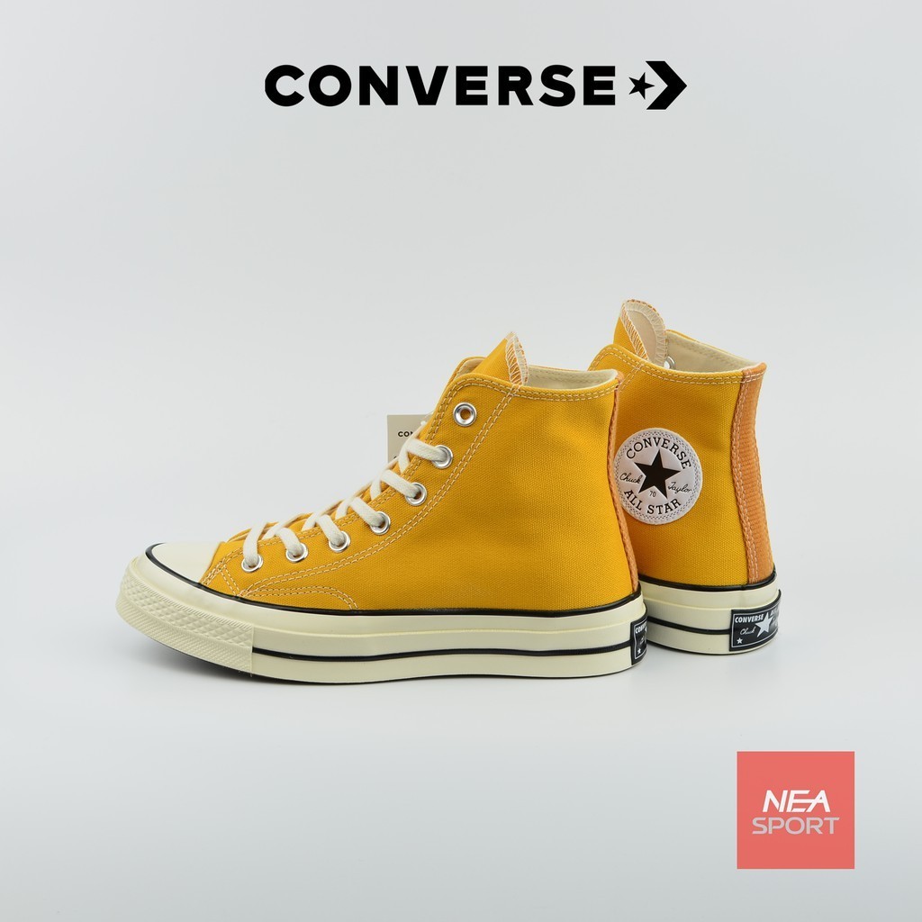 ♞,♘,♙Converse All Star 70 (Classic Repro) hi -Sunflower Yellow hi  คอนเวิร์ส รีโปร 70 รองเท้า สำหรั
