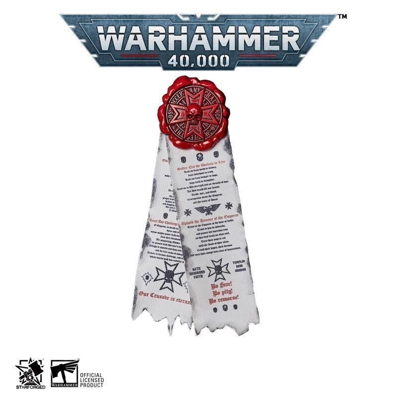 [ Warhammer Merchandise Star Casting ] Star Casting Warhammer สินค ้ า 40K วัดสีดําพิมพ ์ บริสุทธิ ์