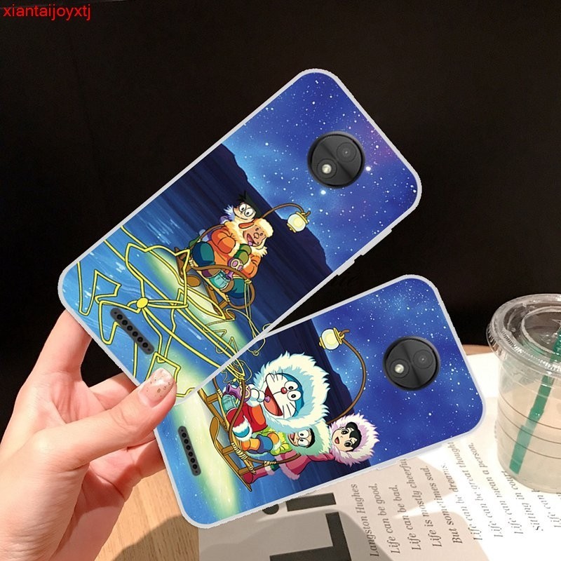 สําหรับ Motorola Moto C E4 G5 G5S G6 E5 E6 Z2 Play Plus M X4 Dingdang Cat Big Bear Soft Silicon Case Cover