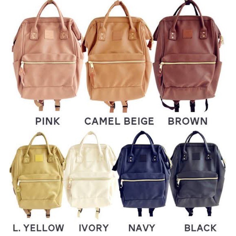100% Original Anello Leather everyday bag