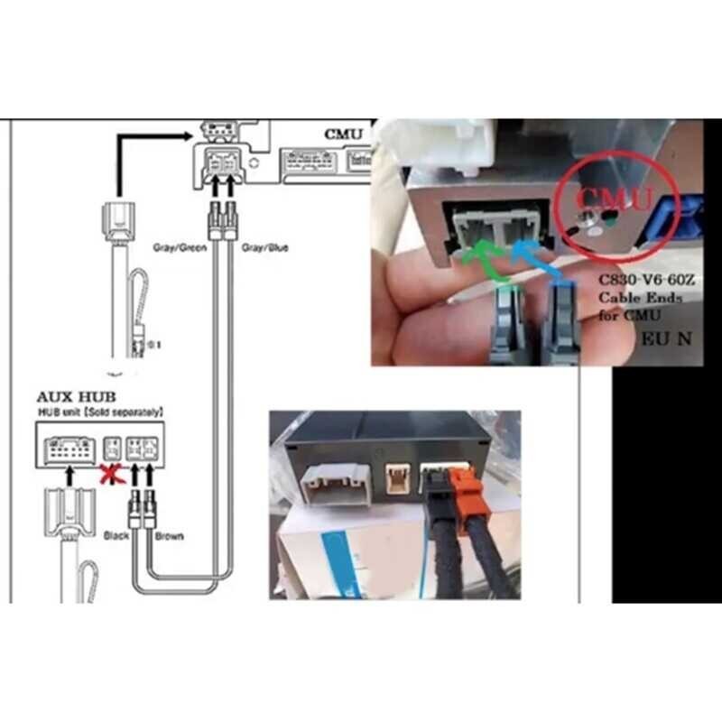 ❤ 【Ready Stock&Cod】Car And Android Auto USB Tk78-66-9U0c Carplay Cable For 2 3 Mazda 6 Cx-3 Cx-