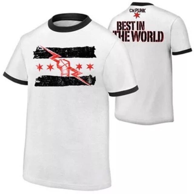 2024 เสื้อยืด WWE Cm Punk