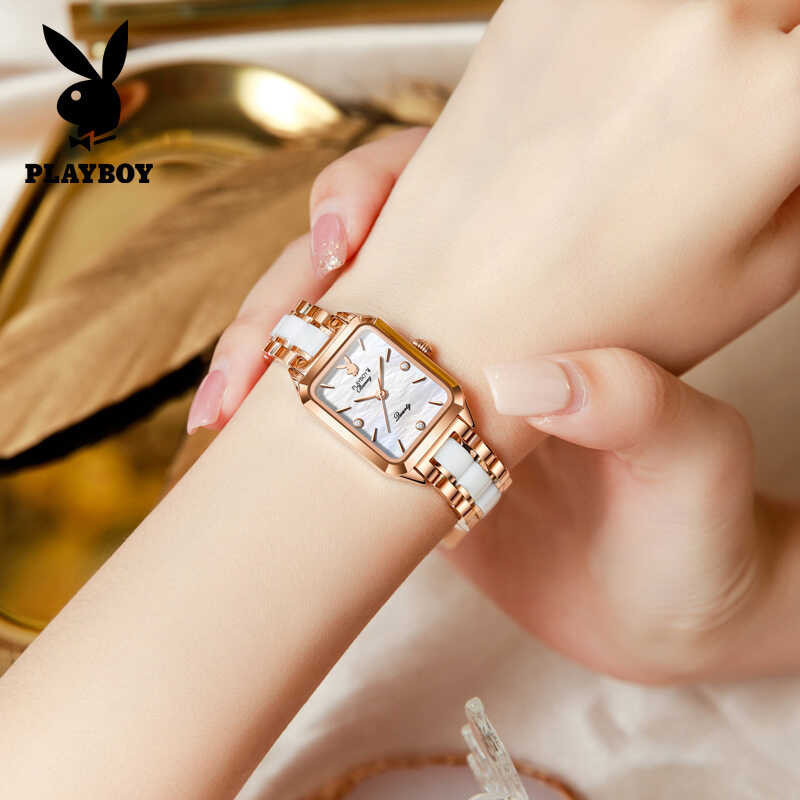 100% ของแท้ [ ] PLAYBOY นาฬิกา ผู้หญิง กำไล สร้อยคอ แท้ ชุดขอ