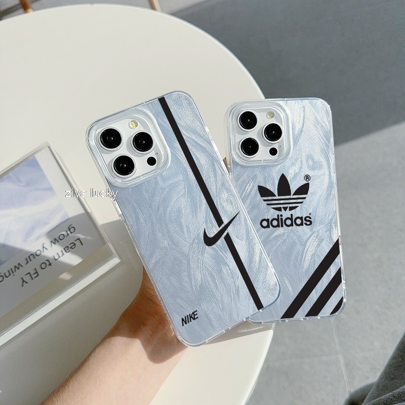 Three-in-one Street Wear Nik Hook แฟชั่นโปร่งใสเคสโทรศัพท์ Shock-proof Hard Case VIVO IQOO u1x u3x Z