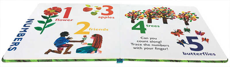 My First Busy Book Eric Carle หนังสือยุ่งเล่มแรกของฉันหนังสือภาษ