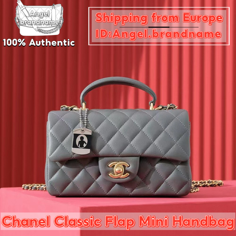 Shopee ถูกที่สุดถุงของแท้Chanel Classic Flap Mini Handbag กระเป๋าสะพายคลาสสิก ขายร้อนทั่วโลก