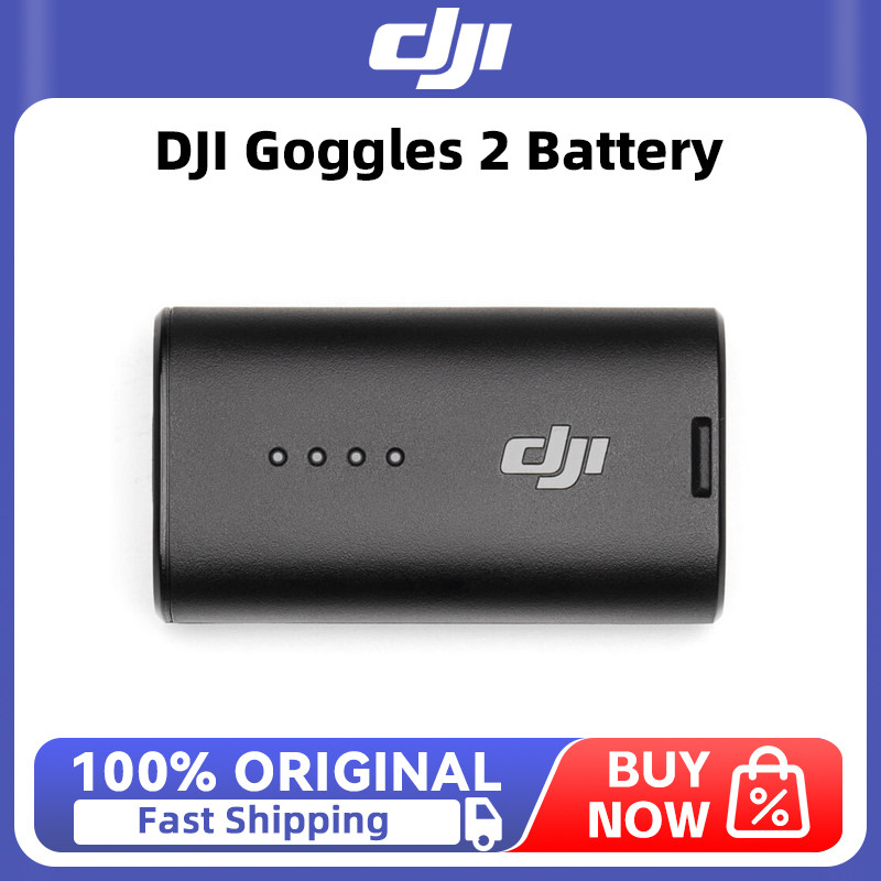 DJI Goggles 2 ความจุแบตเตอรี่ 1800 mAh อายุการใช้งานแบตเตอรี่ประมาณ 2 ชั่วโมงสําหรับ DJI Goggles 2/F