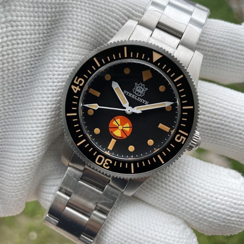 ♞,♘,♙SteelDive 1952V NEW Automatic NH35 Diver watch 300m waterproof