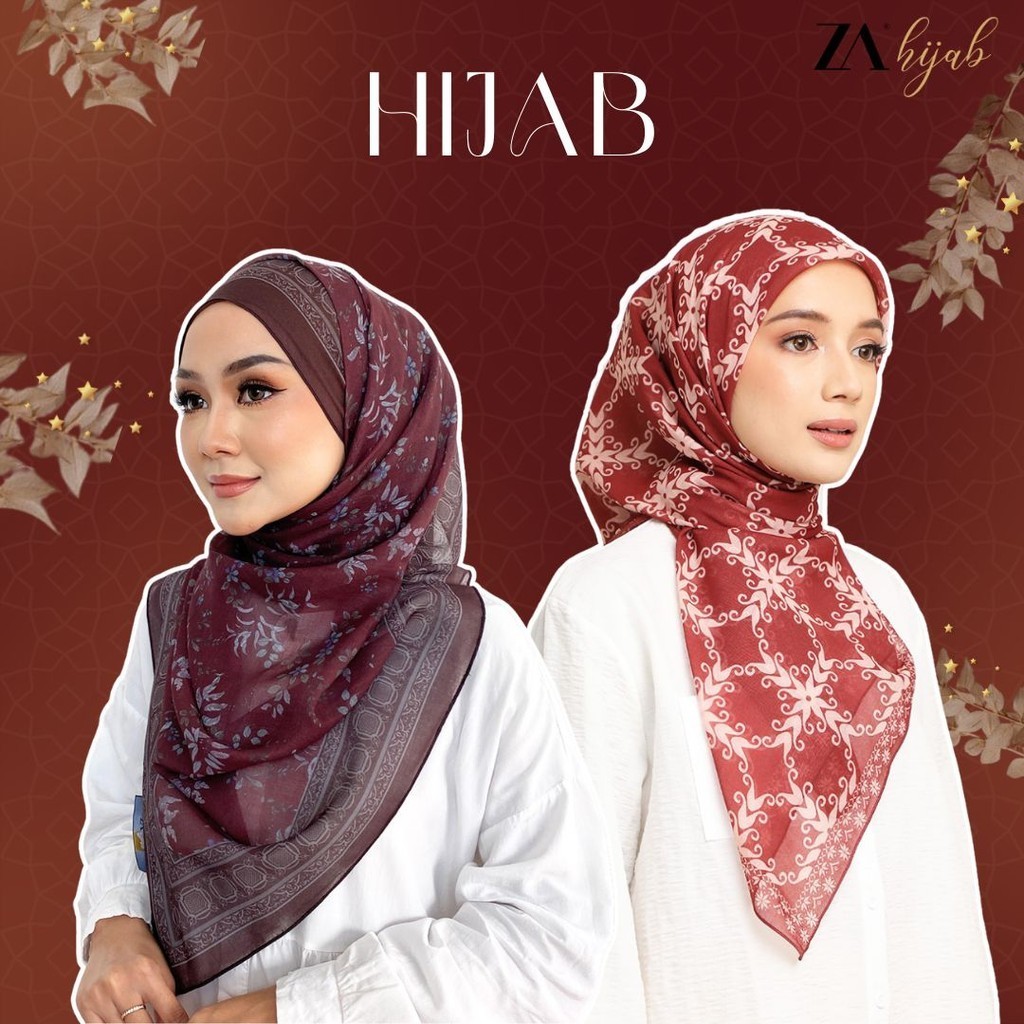ZOE ARISSA TUDUNG RAYA 2025 BAWAL Printed BIDANG 45 Hijab Cotton Voile พิมพ์ Bercorak New Hijab พิมพ์ Viral