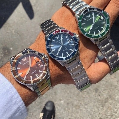 ♞OUTLET WATCH นาฬิกา Emporio Armani OWA358 นาฬิกาผู้ชาย นาฬิกาข้อมือผู้หญิง แบรนด์เนม Brand Armani