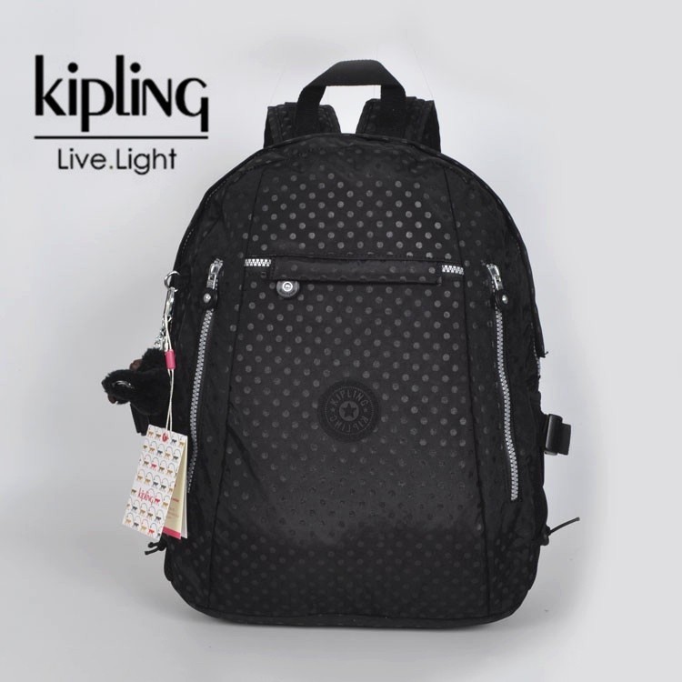 Kipling กระเป๋าเป้สะพายหลังลําลอง ใส่แล็ปท็อป เหมาะกับการพกพาเดินทาง สําหรับวัยรุ่น ผู้หญิง ไซซ์ L