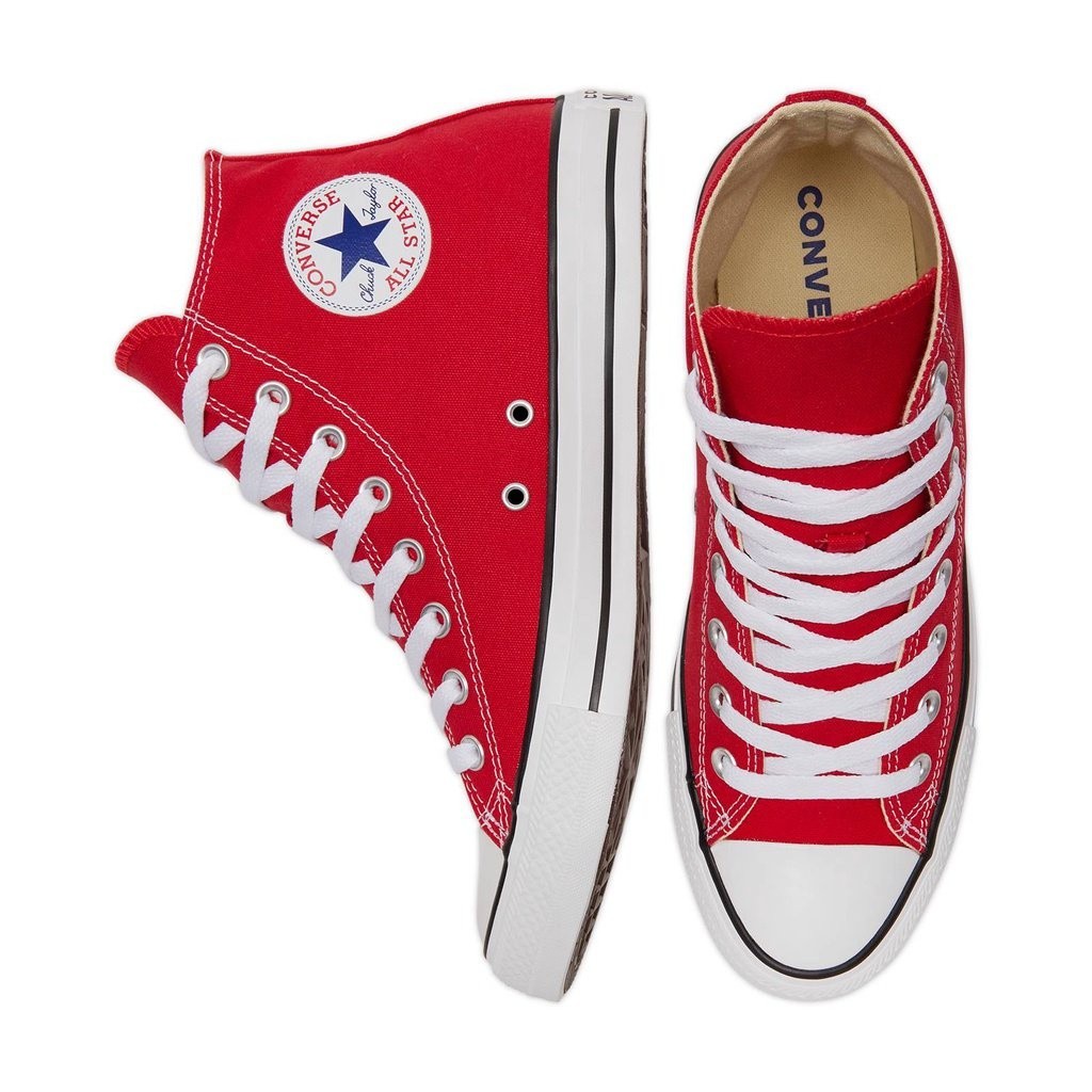 



 ♞,♘,♙Converse All Star Classic Hi - Red สีแดง รองเท้า คอนเวิร์ส แท้ คลาสสิค หุ้มข้อ