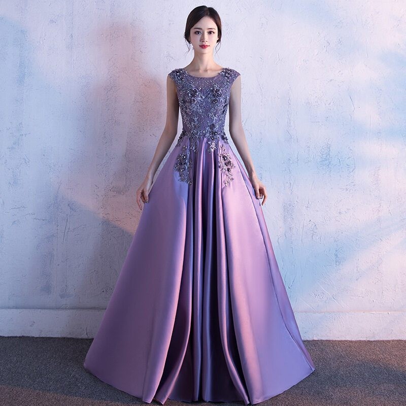 Luxury High-End Banquet Evening Dress Women Elegant 2024 Dinner Party Satin Long Gowns For Formal E