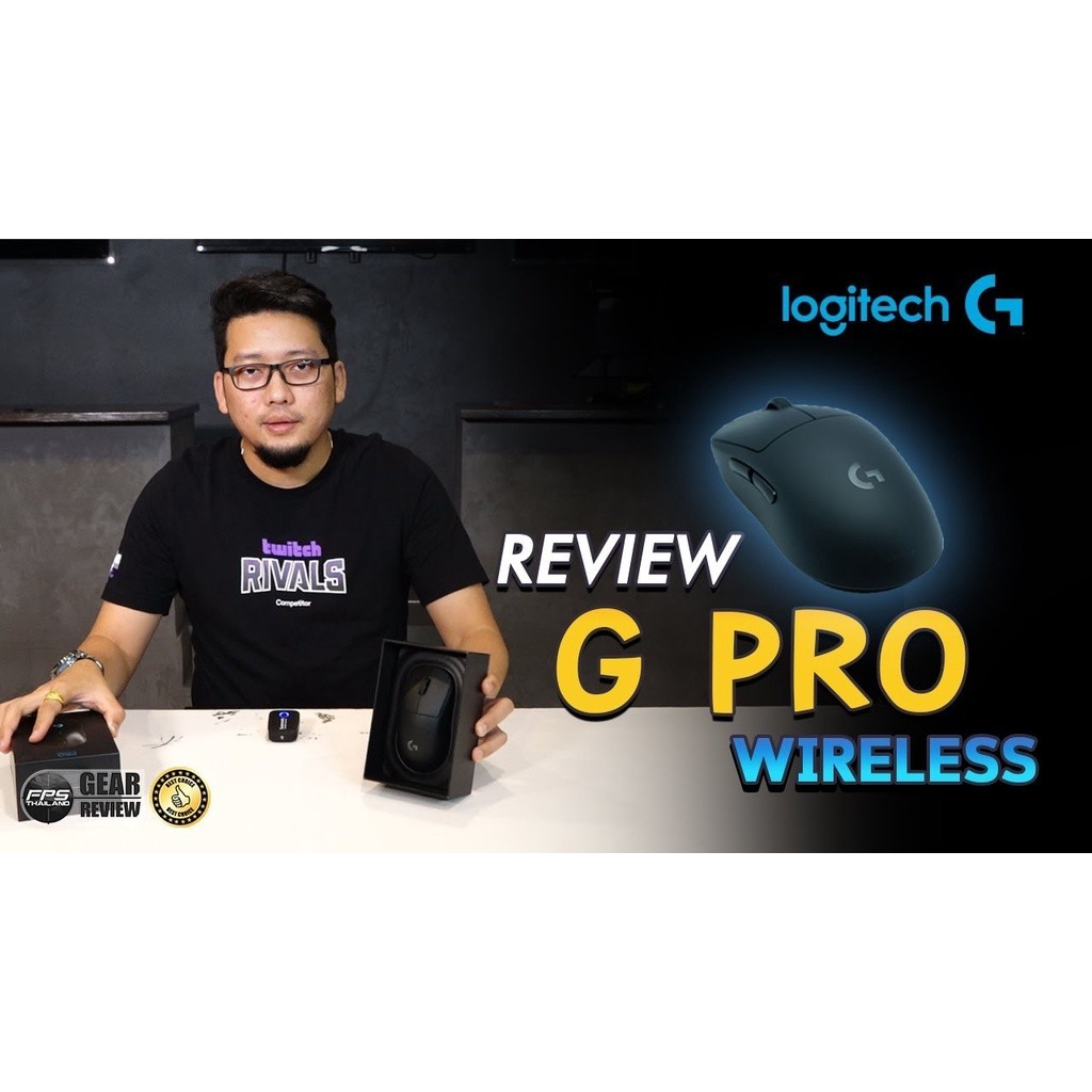 



 ♞,♘️เมาส์เกมมิ่งไร้สาย️ Logitech G PRO Wireless Gaming Mouse Warranty 2 - Y