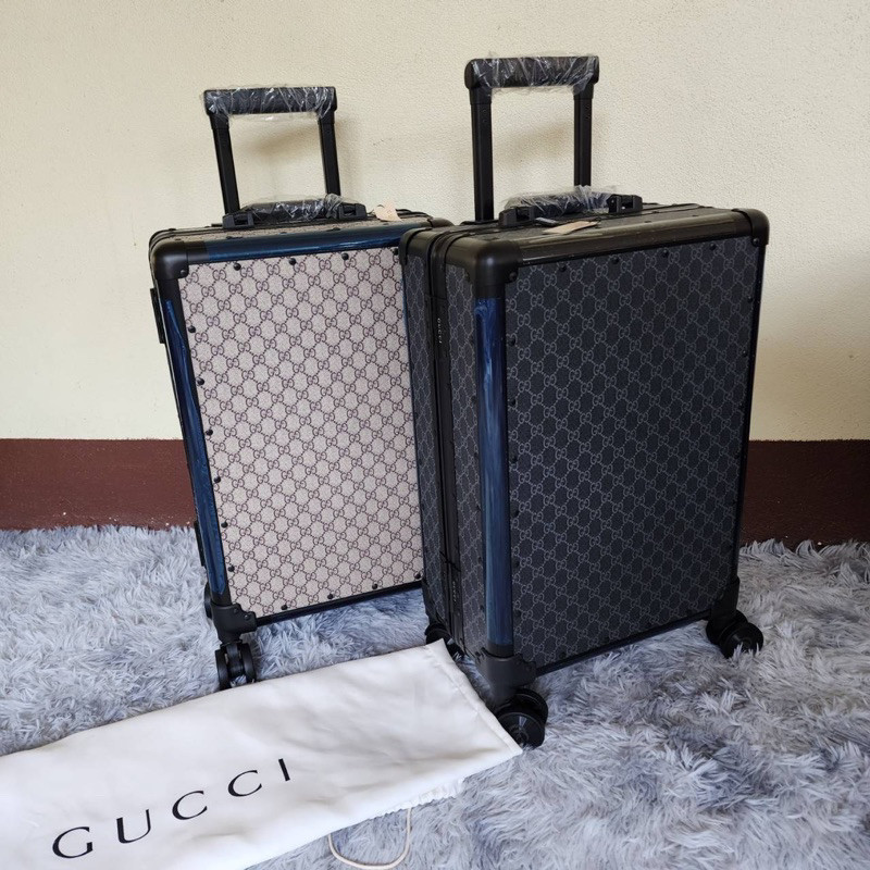 ♞,♘พร้อมส่งแล้ว Gucci Luggage กระเป๋าเดินทางล้อลาก ขนาด 20 นิ้ว งานสวยมาก