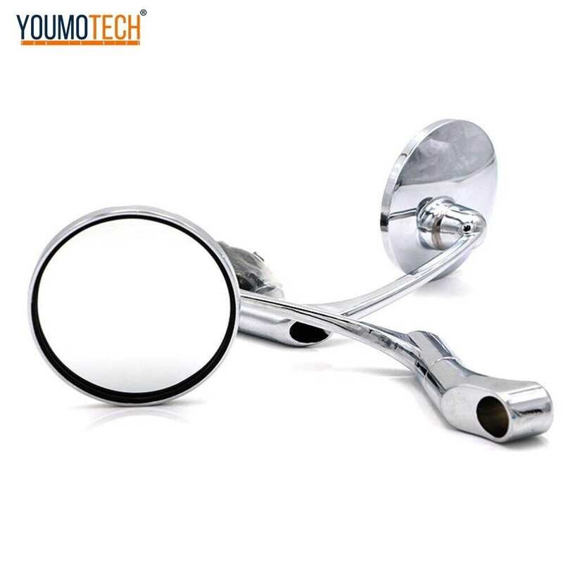 ❤ Universal Mortorcycle Rearview Rear View Sides Mirror Bike For Kawasaki W800 Custom Vn900 Class