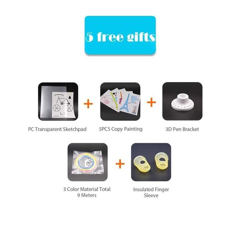 Rp800a LIHUACHEN 3D Printing Pen With OLED Display Professional 3D Drawing Pen For Doodling Art Cra