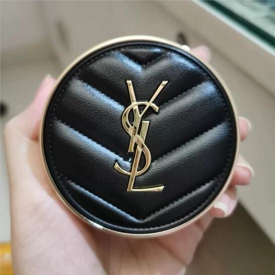 ♞,♘,♙ส่วนลดของแท้ YSL Le Cushion Encre De Peau 14g / 5g เบาะอากาศ Air Cushion บรรจุภัณฑ์เครื่องหนัง