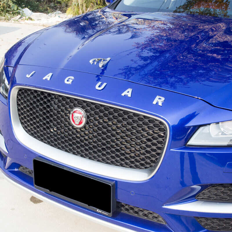 ❤ 1 Piece 3D Leopard Car Hood Emblem Sticker Decoration For Jaguar XF XJL XJ Xj-S Xj-6 X-Type XE