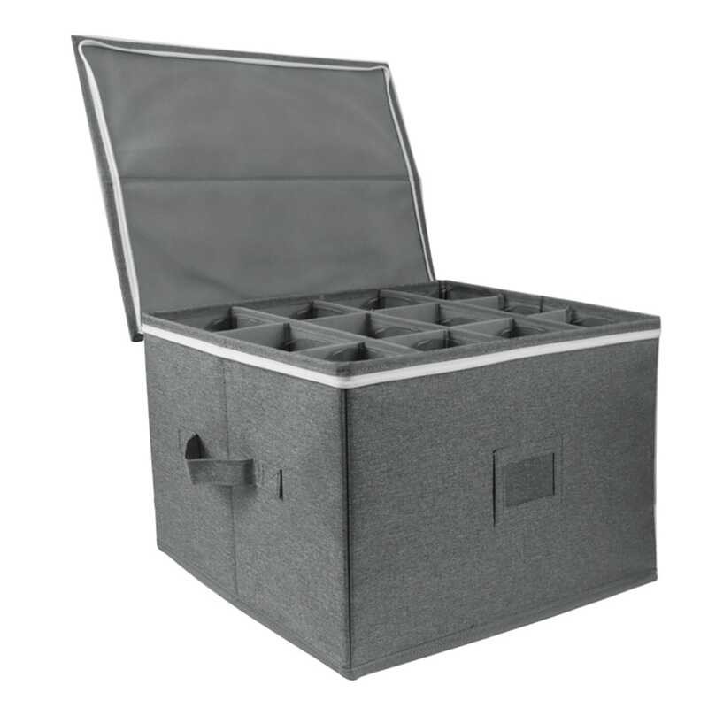 Wine Glass Collapsible Goblet Storage Box