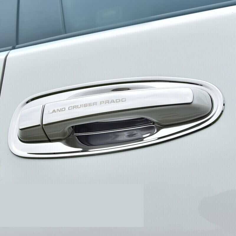 16Pc Lsrtw2017 Car Door Handle Bowl Trims For Toyota Land Cruiser Prado 150 2010 2011 2012 2013 201