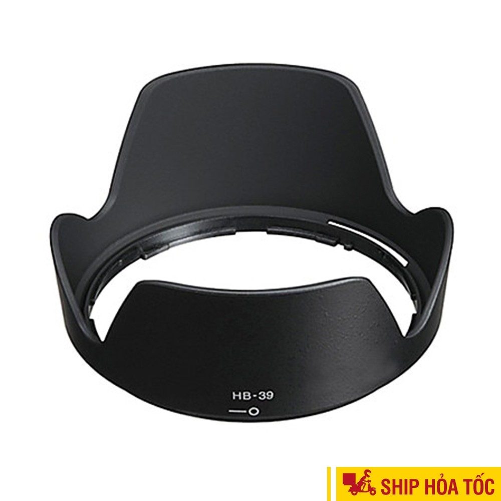 ในสต็อก เลนส์ฮูด Nikon HB-39 สําหรับ Nikon 16-85mm f/3.5-5.6 เลนส์ฮูด HB 39