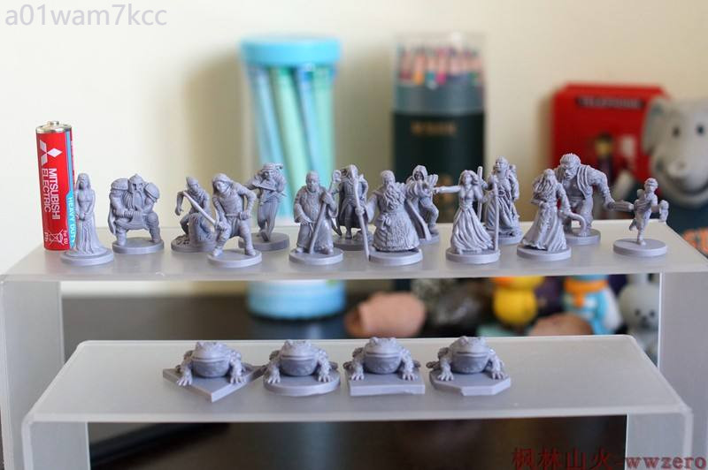 ♞,♘American War Chess, Middle-Earth Series, Mage, Dwarf, Savage, Warrior, นักเล่นแร่แปรธาตุ ฯลฯ 18