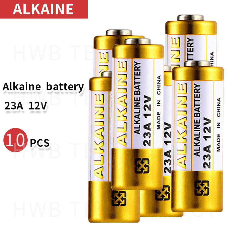 10ชิ้น/ล็อตแบตเตอรี่ขนาดเล็ก23a 12V 21/23 A23 E23a Mn21 Ms21 V23ga L1028อัลคาไลน์แบตเตอรี่แห้ง