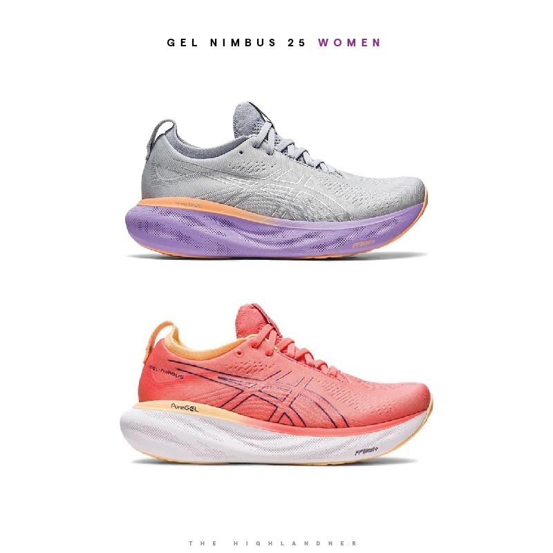 ♞ASICS GEL NIMBUS 25 WOMEN | รองเท้าวิ่งผู้หญิง