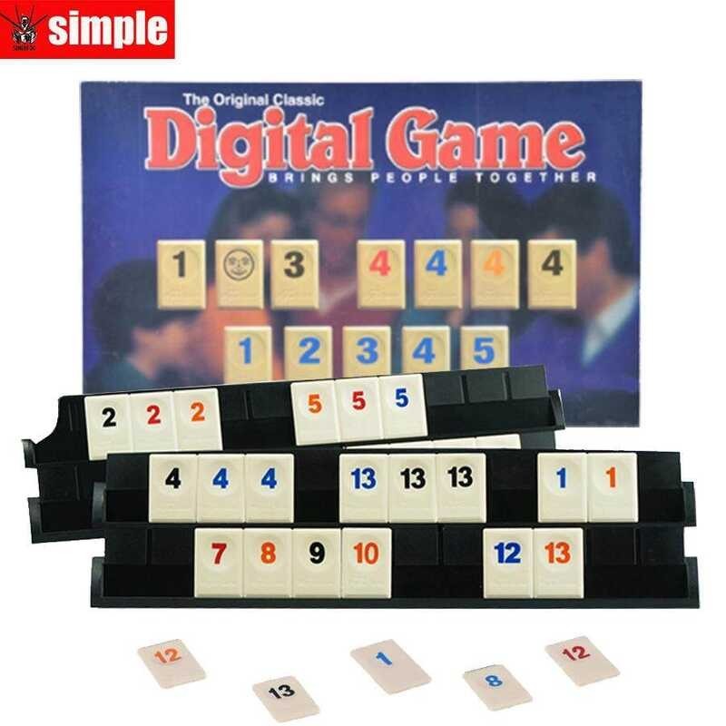 Rummikub Number Family Board Education puzzle Boy Girl Gift Toy Game