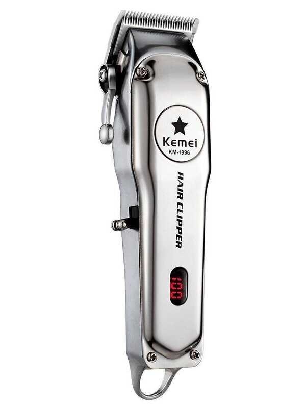 2 Km1996 km1997 ชิ้น 110-240 โวลต์สแตนเลส ผมมืออาชีพแบบชาร์จกด 110-40