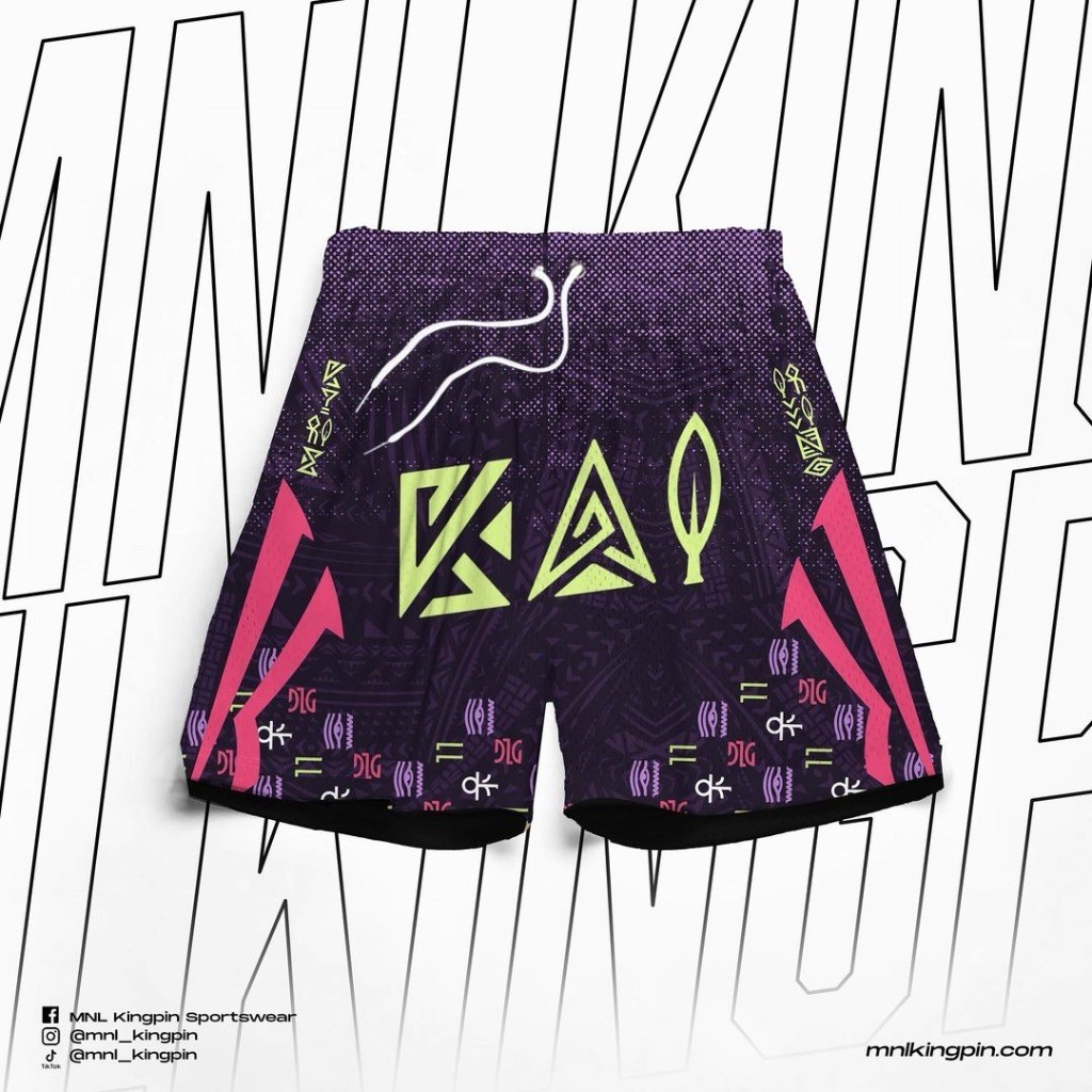 กางเกงขาสั้น Kyrie Kai MNL Kingpin Mesh