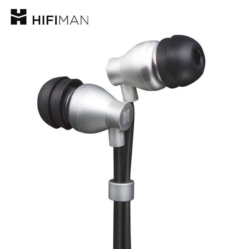 Hifiman RE800 Silver Wired Earphones In-Ear Monitor Headphones With Wire Control Hifi Topological Dy