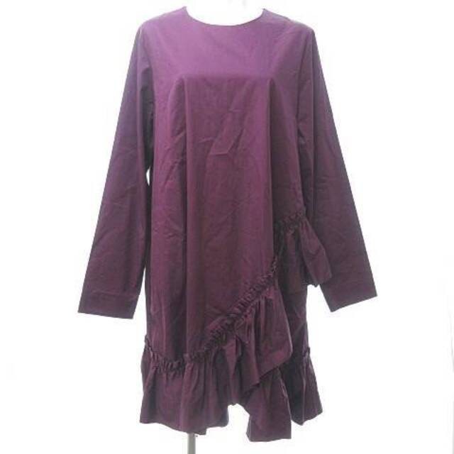 Cos COS COS Tagged Ruffle Tiered Dress Cotton 40 ส ่ งตรงจากญี ่ ปุ ่ นมือสอง
