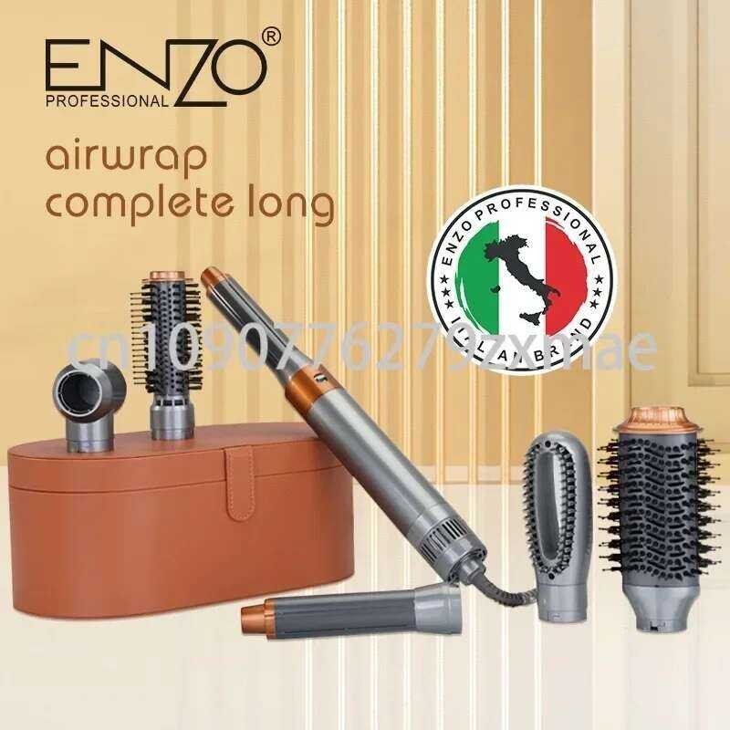 ❥ ENZO En-4133 Professional Multifunctional 6 In 1 เครื่องเป่าผมผม Curler ผม Straighter Hot Air