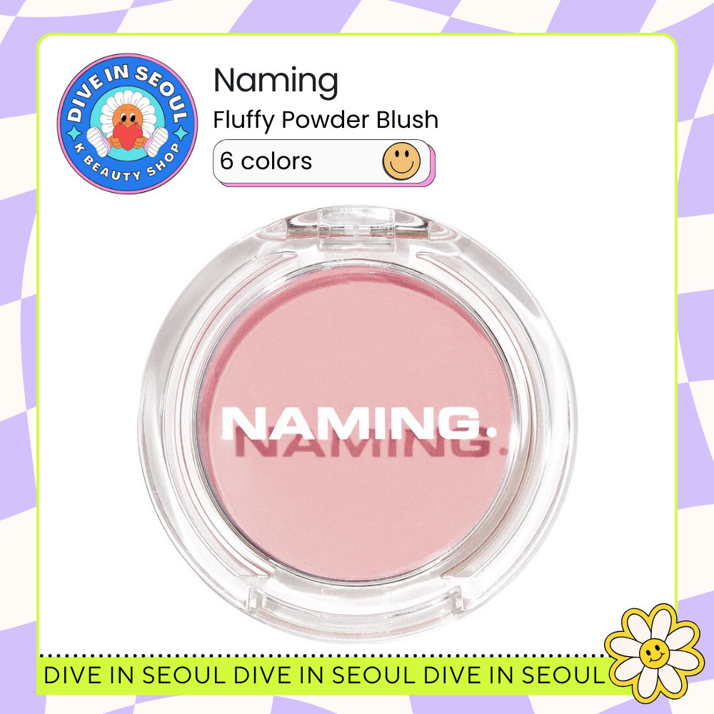 [NAMING] Fluffy Power Blush  6 สี / 3.2g